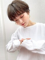 美髪/ホワイトグレージュ/大人かわいい/こなれミディ[銀座]