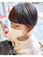アンジェリカ 鹿児島中央タワー店(ANGELICA)&nbsp;オレンジ×ダークモカ☆顔周りにフェイスフレーミング☆