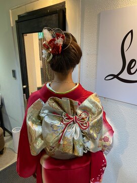 レパード(Leopard) セット、着付け