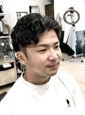 ツーブロック刈り上げ