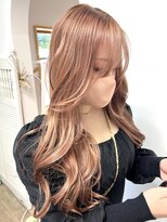 ヘアーデザインサロン スワッグ(Hair design salon SWAG)&nbsp;apricot pink beige