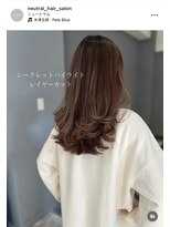 ニュートラル(neutral)&nbsp;【neutral】シークレットハイライトとレイヤーカットと