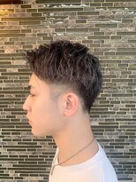 ヘアーアトリエ ラフェル(hair atelier Rafel)&nbsp;ショートアップバング/束間/グレージュ