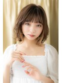 大人ハイライトオンブレフレンチカジュアルY戸頭10代20代30代