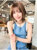 クビレカット ツートンカラー