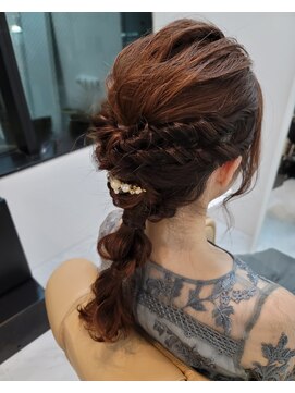 バロンビューティー(BARON Beauty) ヘアセット×編みおろし