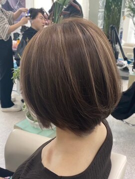 モア 鹿嶋店(more) ハイライト＋ベースカラー