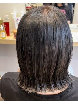 コノアラボ 守谷店(Conoah labo) ナチュラルカラー外はねボブ