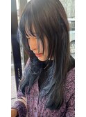 【顔周りレイヤー×インナーカラー】 山下 泰世