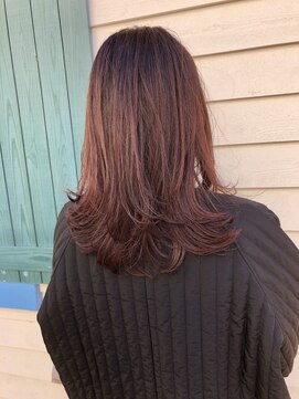ルッソリベラ 池袋(Lusso libera) アースカラー×レイヤーロング　池袋/30代40代50代