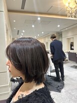 松本平太郎美容室 銀座パートツー(PART2)&nbsp;顔周りウルフレイヤー/30代40代50代60代