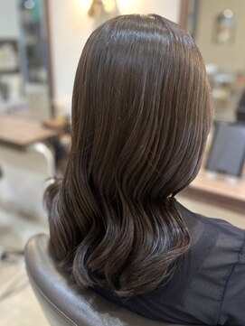 エクリュ 千葉(ecru) アッシュブラウン/暗髪/透明感カラー/髪質改善