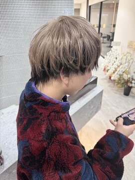 レノ 直江店(RENO) アンブレラカラー/ハイトーン/ミルクティベージュ