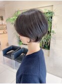 おしゃれ丸みくびれショートボブ