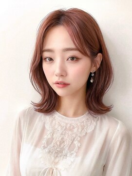 シロ(silo.) 小顔似合わせカット/艶感結べるボブ/韓国外ハネボブ/くびれ