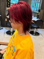 インク サカエ(inq sakae) ブリーチカラー/レッド