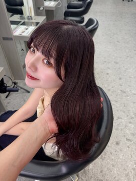 ボタン ハカタ(VOTAN hakata) 【votan hakata 中村珠梨】ラベンダー/顔周りカット/韓国ヘア