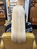 トルチェ(toRtue)&nbsp;抜きっぱなしホワイトブロンドカラー