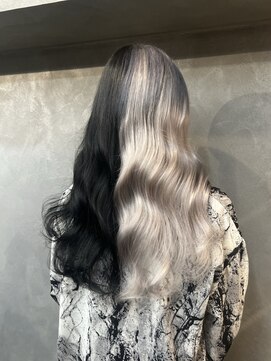 シーエスメイドバイシャチュー 栄店(CS made by SHACHU) ☆ブリーチカラー＋シールエクステ80枚☆