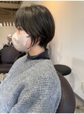 ショート/暗髪/NOBU