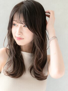 ローレン(LOREN) 抜け感レイヤーロング/髪質改善デジタルパーマ/艶髪