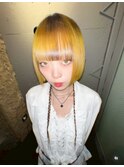 【Haco+】Rena_全頭ブリーチ_ダブルカラー