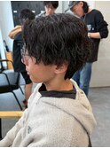 宇都宮メンズカットメンズパーマツイストパーマ波巻きパーマ眉毛