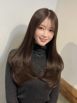 パルス ヨコハマ(PULSE yokohama) 大人ガーリー/レイヤーカット/グレージュ