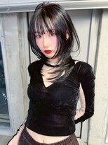 ネハス(nehus.)&nbsp;ハッシュカット/レイヤーカット/ブリーチカラー/ダブルカラー