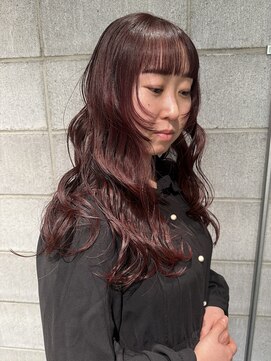 ノル 栄矢場町(nol) 暖色レッドピンク(レッドブラウン/ボルドーカラー/暖色系カラー)