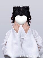 アールエーサロンモノクロ 秋葉原(RA SALON モノクロ) 【推し活ヘアメ】 猫耳クラゲヘア