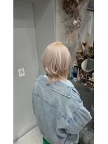 カラット 堺東(CARAT)&nbsp;ミルクベージュ/ウルフカット/ハッシュカット