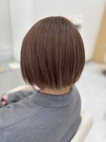 ヘアポジション 五所川原店(HAIR Position)&nbsp;ベージュ×ボブ