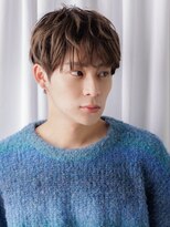 トニーアンドガイ メン 与野駅前店(TONI&GUY MEN)&nbsp;学生アイロンパーマ韓国風ナチュラルシースルーマッシュb与野