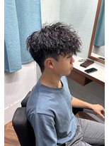 フォーコーナーズカットショップフェイビーズ 名古屋西(FourCornersCutShop favey's)&nbsp;ツイストスパイラル