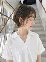 トリッカ 銀座(tricca)&nbsp;丸みショート/ショートボブ/ダークブラウン/コンパクトショート