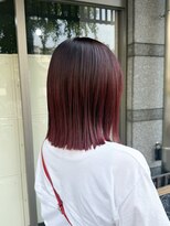 ミニム ヘアー(minim hair)&nbsp;【minim×まは】レッド
