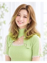 ディンプル 越谷駅前(DiMPlE)&nbsp;やわらかミディアムハイトーンボブ　　DiMPlE越谷/越谷駅前