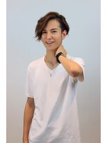 アース 熊本下通店(HAIR & MAKE EARTH)&nbsp;男の色気たっぷりセクシーアシメミディ【EARTH下通店】