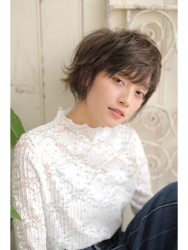 ソワン ドゥ ブレス 立花店(soin de brace) シースルーショート/小顔/大人ガーリー/似合わせカット