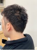 ツーブロックメンズショート