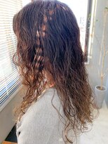 テトヘアー(teto hair) ロング、パーマ、スパイラルパーマ、くるくるパーマ