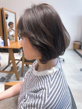 ネイロ 錦糸町(NeiRo) 前髪カタログくびれミディイヤリングカラーラベンダーカラー