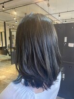 フェリア ファム 桃山台(FERIA fam)&nbsp;くびれミディ/くすみブルー/インナーカラー