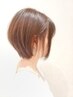 会話なしカット￥3890※詳細必読[ボブヘア/マッシュ/センターパート]