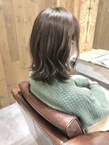 アドラーブル 女池店(adorable) 外国人風髪質改善Tr★ハイライトミルクティベージュウルフ