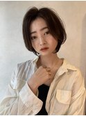 /大人美人ショート/ショートヘア/まとまるボブ/大人ボブ