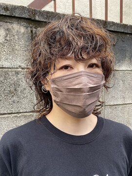 ノエル(NOEL) マッシュウルフ×ハードパーマ