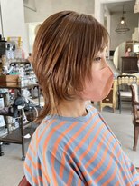 プライベートサロン キッテ(private salon kitte.)&nbsp;ストレートでタイトなウルフ×ハイライト