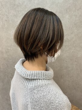 エニル(enil) ＊ショート×バレイヤージュ